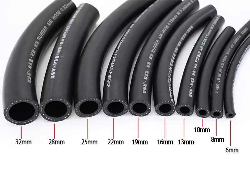 1 2 3 Inch Flexible Braided Reinforced Heat Delivery Fuel Oil Hose Rubber Assembly OEM