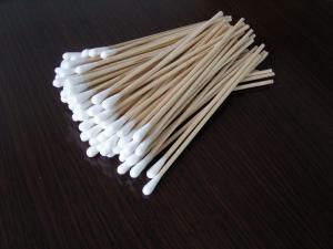 China Plastic Stick 100pcs/Bag Medical Cotton Buds With CE wholesale