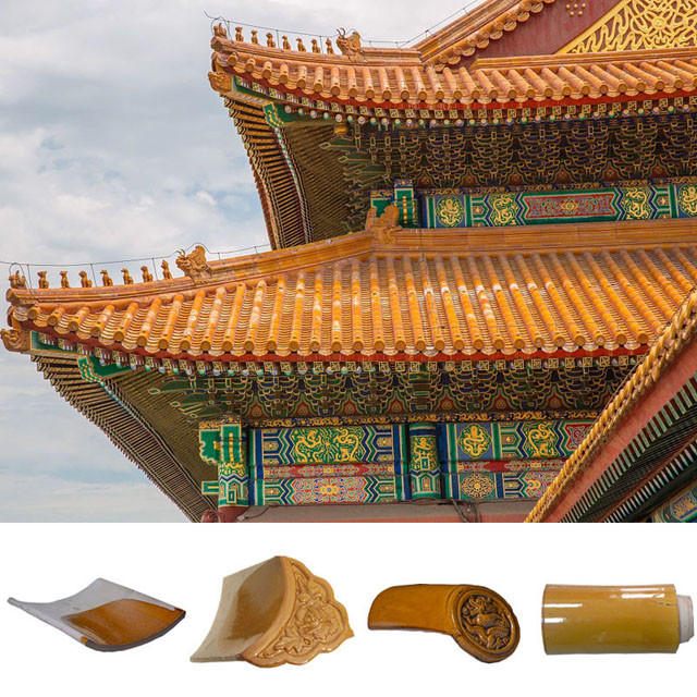 Chinese roofing tiles price newly ancient architectural temple buildings