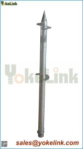 China Hot Dip galvanized Ground Screw Pole Anchor wholesale