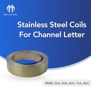 China Laser Cut Waterproof Brush Gold 201 Fabricated Stainless Steel Letters wholesale
