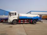 180hp 15000 Liters Water Bowser Truck , Dongfeng 6 Wheel Portable Water Truck