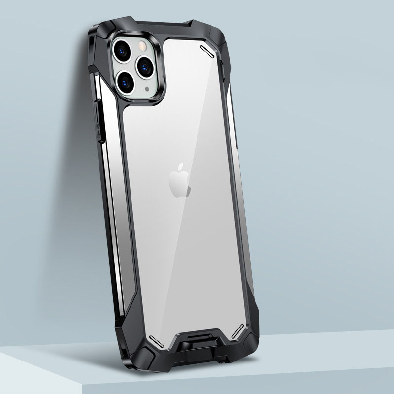 Durable Ultra Slim Hybrid Cell Phone Cases Four Corner Protective For Iphone 12 Pro Max