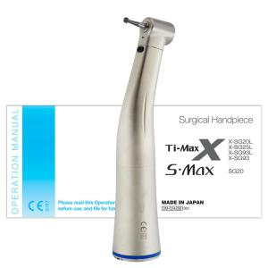 China Low Speed Blue Ring Connect Dental Handpiece With LED Push Button wholesale