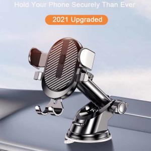 China Air Vent Circular Dashboard Mobile Phone Stands Scratch Prevention 70mm Dia wholesale