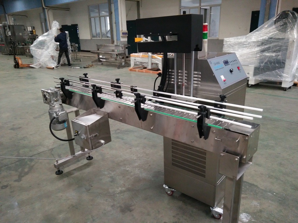 60-120BPM Chemical Packaging Machine Automatic Induction Sealer For Glass Plastic Bottle