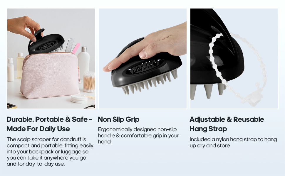 Hair Washing Scalp Massager packaging