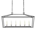 E12 / Candelabra Crystal Candle Vintage Farmhouse Chandelier 110V-220V