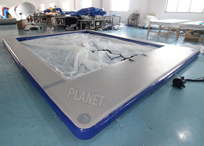 Portable Outdoor DWF Inflatable Ocean Pool Sea Swimming Pool Floating Water Platform