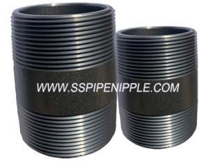 China Industrial Carbon Steel Pipe Nipples Cedula 40 Rosc 2&quot; X 4&quot; ANSI / ASME B1.20.1 wholesale