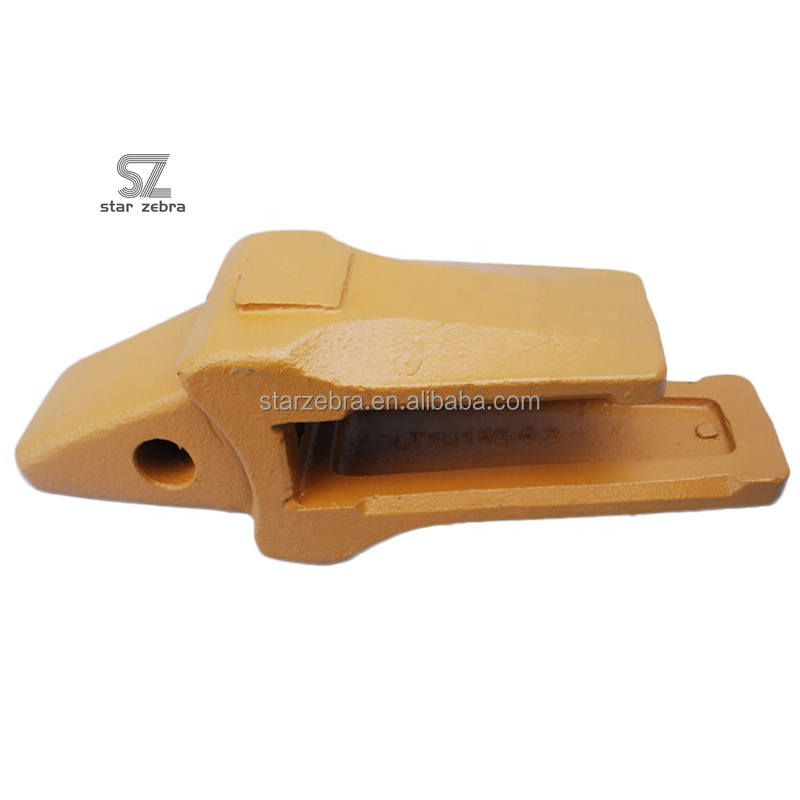 6Y3552 Excavator Ripper Bucket Teeth for D11 Bucket Tip in Black Finish and Feature