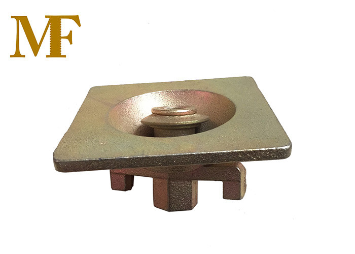 Forged Steel Formwork Tie Nut With Galvanized Finish Load Capacity 10 KN