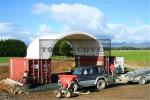 8m wide,Shipping Container Shelter,container tent,Fabric structures