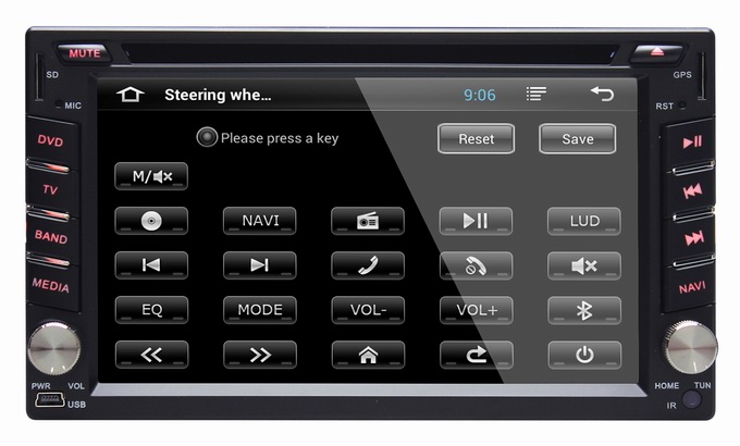 Ouchuangbo Auto Radio Player for Universal Car DVD Android 4.2 Sat Navigation Stereo System OCB-2812B