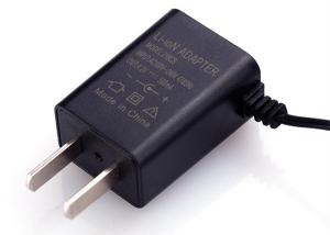 China Small US Plug In Battery Charger Ultrasonic Mould 18650 Cell Charger 3.7 V 500mA wholesale