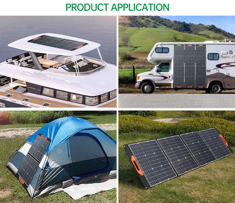 Hot Selling Waterproof Portable Mono 100W Flexible Foldable Solar Panel