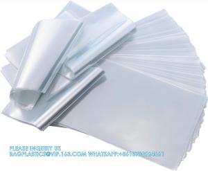 China POF Clear Pvc Shrink Film Plastic Heat Shrink Wrap For Can Bottles Packing Tamper Evident Shrink bags wholesale