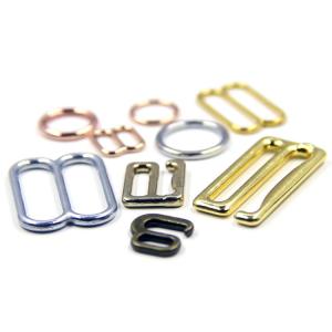 China Niris Lingerie High Quality Swimsuit Metal Ring Metal Zinc Alloy Bra Adjuster And Slider Wear Buckle wholesale