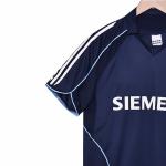 2005-2006 Real Madrid Away Retro Football Jersey Replica Support Team Customizat