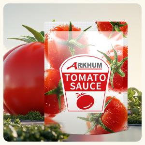 China 70g Bag Concentrated Tomato Paste For Russian Red Soup / Pasta / Hot Pot wholesale