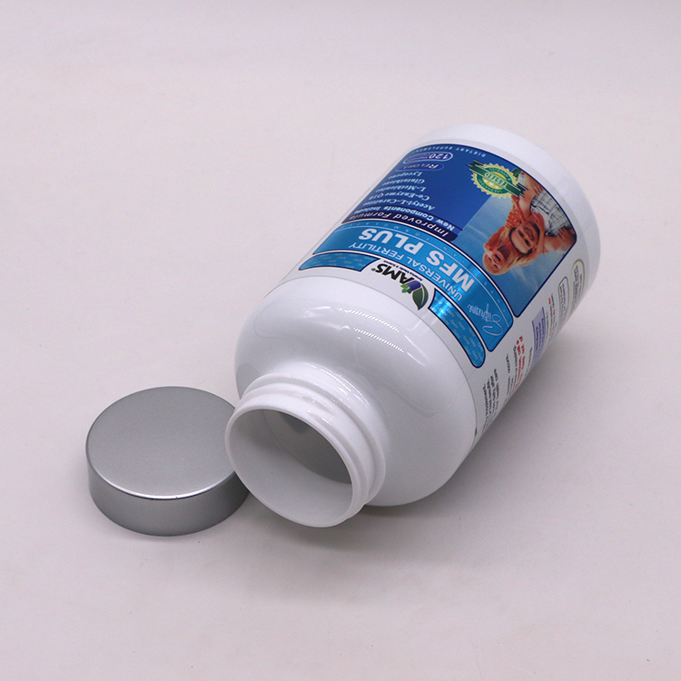 PET Plastic Type 400ml Pharmacy Containers Pill Capsule Bottles with Customized Color