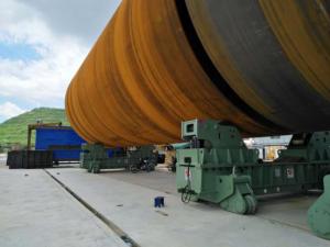 China 2000 T Steel Wheel Heavy Duty Tank Turning Rolls wholesale