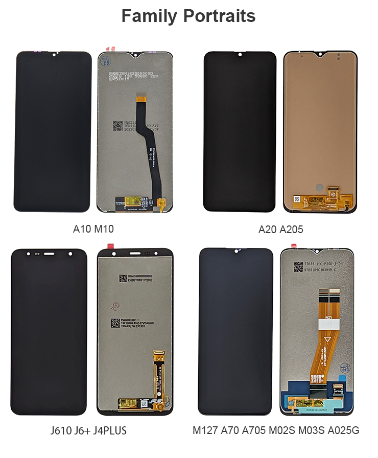 Samsung J4Plus LCD Cell Phone Digitizer Glass Replacement Full Front Assembly