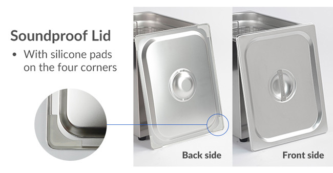 SS304 Heated Ultrasonic Cleaner