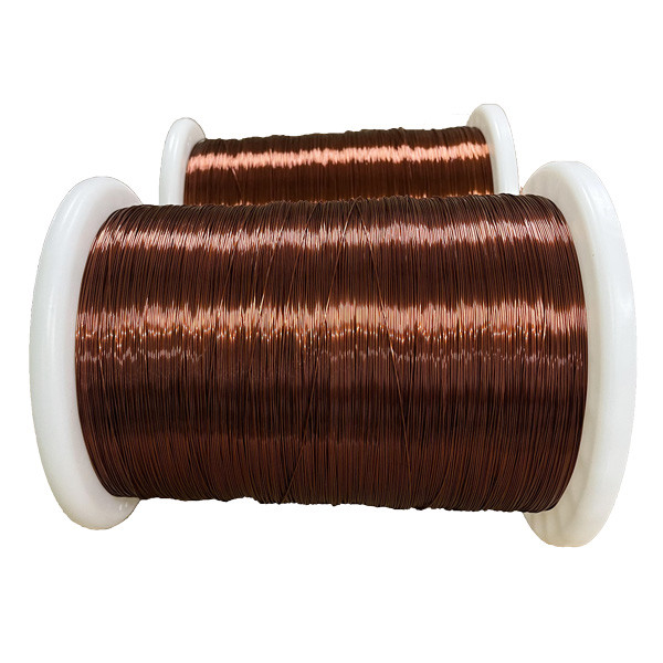 Polyamide Imide Enameled Copper Wire AIW AWG 38-12 for 220℃ Temperature Resistance
