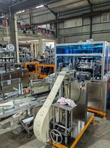 China Single Layer Water Paper Cup Lid Making Machine Automatic Punching wholesale