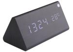 New wooden LED Alarm Clock,despertador Temperature Sounds Control LED display
