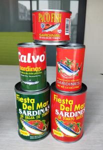 China 125g 155g 425g Canned Sardine Fish With Rich Phospholipids wholesale
