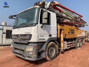 China XCMG HB50K Used Concrete Pumper Truck Six Sections 2019 Year 3 Axles wholesale