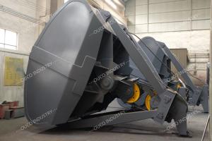 China 27/24cbm Mechanical Clamshell Grab Hardox 500 Nm500 Material Customized wholesale