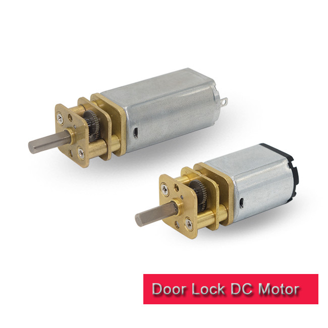 6v 12 Volt DC Motor High Torque , Mini Metal Square Gear Motor 13mm Diameter