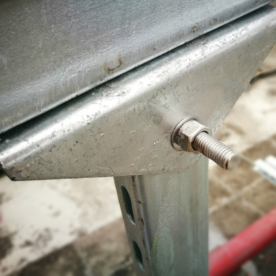 Galvanized Steel C U Type Solar Panel Bracket for Roof/Ground Solar Mounting System