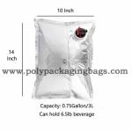 Reusable Double Layer Liquid Storage Aluminum Foil Bag BIB Bag In Box Bags For