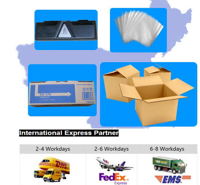 Laser Printer OEM Toner Cartridge 7200 Pages Kyocera FS 1370DN / FS 1370D