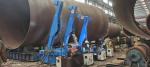 Ellipse Vessel 1000mm Tank Turning Rolls Growing Line