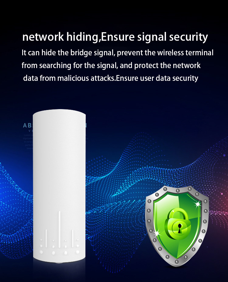 Long Range 5km Outdoor Wifi Bridge MTK7620A+7621E+IP1001M