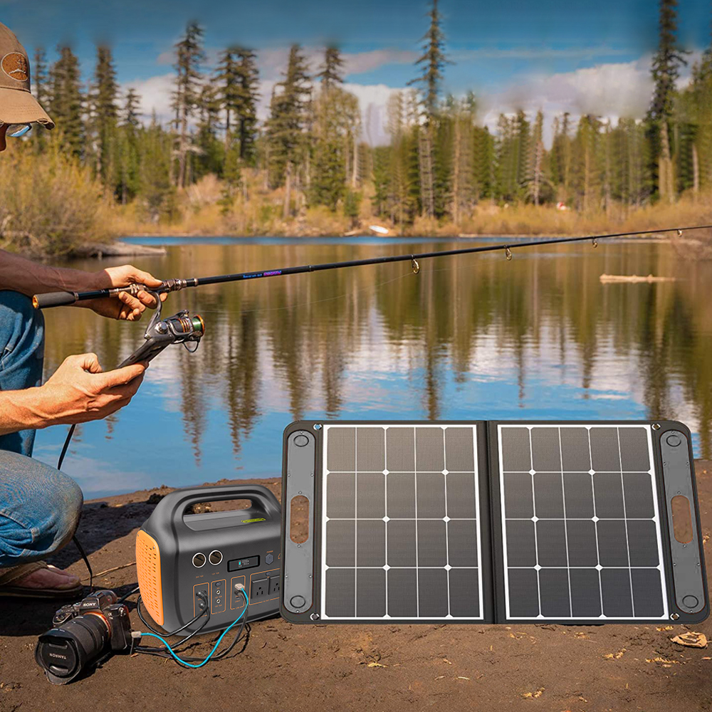 Lithium ions Solar Generator Power Bank 720.72Wh AC 220V 110V 600W portable solar power station