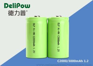 China 2000 / 3000mAh 1.2 V Nimh Rechargeable Battery OEM Available wholesale