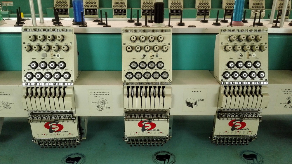 900rpm Digital Used Tajima Embroidery Machine Used Embroidery Equipment
