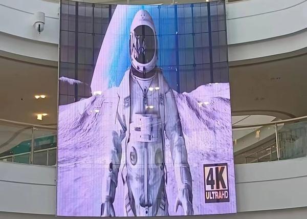 Advertising Outdoor Full Color LED Display P3.91 Brightness 6000 Nits 65410 Dots