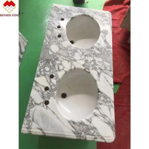 China Statuario Venato Marble Italy White Marble Arabescato Marble Stone for Vanity Top wholesale