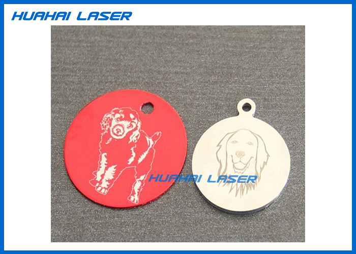 Small Metal Cup Fiber Laser Marking Machine , Handheld Laser Marking Machine