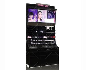 China Fashionable Cosmetic Display Shelves Lipstick Display Holder With Bright Surface wholesale