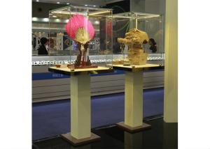 China Fashion Custom Glass Display Cases Fully Assembled Structure wholesale
