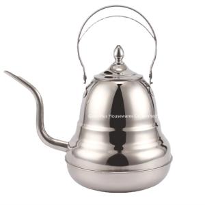 China Classic Stainless Steel Tea Kettle 1.8 Liter Water Pour Over Espresso Brewing Coffee Pot wholesale