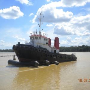 China Black Ship Launching Airbags ISO 9001 7 Layers Inflatable Rubber Airbag wholesale